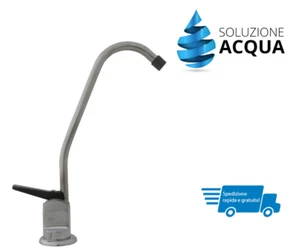 RUBINETTO ACQUA PRELIEVO 1 VIA LEVA IN PLASTICA OSMOSI INVERSA LONG REACH - Foto 1 di 1