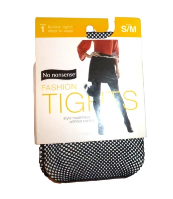 No Nonsense red moda medias transparentes a la cintura negras S/M Foto 1 de 2