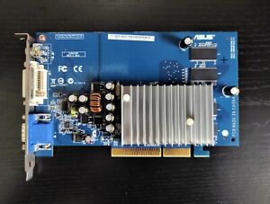 Asus Nvidia GeForce 6200 256MB AGP VGA DVI Retro Graphics Card N6200/TD/256M/A 