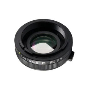 Adaptador amplificador reductor focal Zhongyi Lens Turbo II Canon FD a Sony E NEX A6300 - Imagen 1 de 4