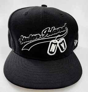 NWT Vintage Staten Island NYC NY Dog Tags New Era 59Fifty Fitted Hat Size 8 RARE - Picture 1 of 23