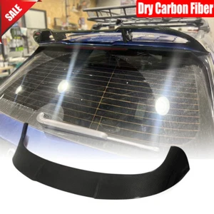 Dry Carbon Fiber Rear Roof Window Spoiler for Audi RS4 B9 Avant Wagon 2020-2023 - Picture 1 of 12