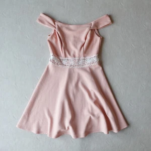 Vintage Y2K Dress Babydoll Skater Lace Short Size 3/4 - Picture 1 of 13