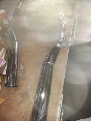 Used Stock Exhaust System For A 91 Honda CB750 SC Nighthawk Motorcycle - Image 1 of 4