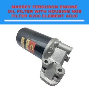 For Vintage Engine Oil Filter Housing Massey Ferguson Filter K200 Element AC20 - Picture 1 of 9