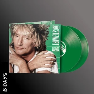 Rod Stewart - Ultimate Hits - 2LP Green Vinyl - Same Day Dispatch - Picture 1 of 1
