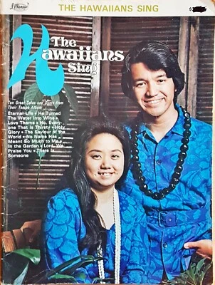 The Hawaiians Sing Mark & Diane Yasuhara Piano Vocal Guitar Sheet Music Book - Image 1 of 4