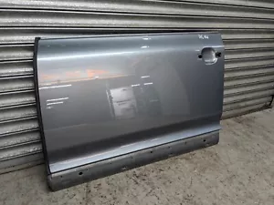 PORSCHE CAYENNE S 2003 955 LEFT FRONT BARE DOOR GREY LD7Z - Picture 1 of 5