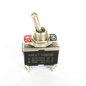 (3 PCS), TOGGLE SWITCH, E-TEN(C)1221, KNLN, 250VAC, 16A, ON-NONE-OFF - Picture 1 of 4