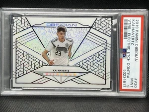 Panini Obsidian Soccer Vitreous Contra 2019-20 8/8 Kai Havertz PSA 9 - Imagen 1 de 3