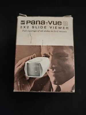 Vintage Sawyer's Pana-Vue 5 2X2 Slide Viewer With Box No. 2571 Brilliant Viewing - Image 1 of 4