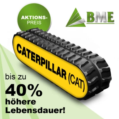 Gummikette Baggerkette für Caterpillar (CAT) Bagger - 2 Stück zum Aktionspreis!