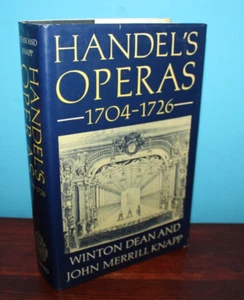 Handel's Operas 1704-1726 by Winton Dean and John Merrill Knapp (1987,... - Picture 1 of 3