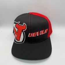 Vintage New Jersey Devils NHL Twins Enterprise Hat Snapback Cap New Men
