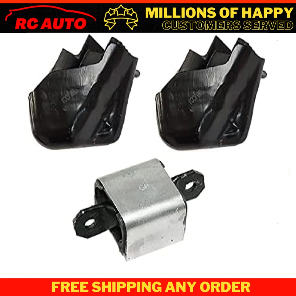 Fits 2007-2009 Dodge Sprinter 2500/3500 3.0L 3.5L Motor&Transmission Mount Set - Image 1 of 1