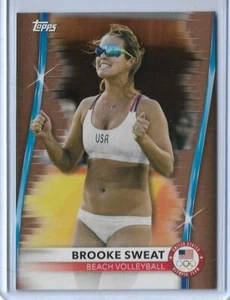 Tarjeta de novato Topps Olympics Brooke 2020 bronce Sudadera #48 EE. UU. VOLEIBOL 2021 QTY - Imagen 1 de 2