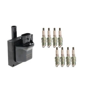 Hitachi Ignition Coil 8 NGK V-Power Nickel Spark Plugs Kit For P30 5.7 7.4 1996 - Picture 1 of 1