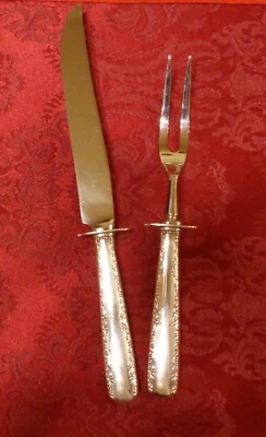 JUEGO TALLADO GORHAM CAMELIA PLATA ESTERLINA Foto 1 de 3