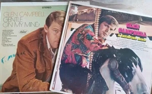 2 Vintage Glen Campbell Vinyl LPs - Foto 1 di 7