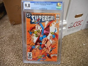 Daring New Adventures of Supergirl 11 cgc 9.8 DC 1983 Superman III WHITE pgs NM - Picture 1 of 3