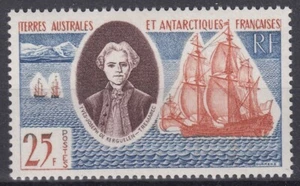 TAAF: DE KERGUELEN NR. 18 NEU * GUMMI MIT SAUBEREM SCHARNIER - BEWERTUNG 41 € - Bild 1 von 2