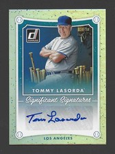 2017 Donruss Significant Signatures #SIG-TL TOMMY LaSORDA Raw - L.A. Dodgers