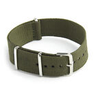 2X(Bracelet de montre militaire militaire nylon toile divers couleur: 1)