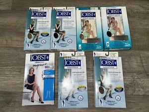 Lot Of 7 Jobst Women’s Compression Medical Leg Wear - Picture 1 of 8
