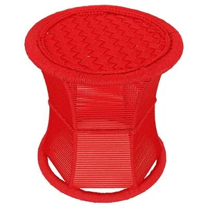 Traditional Muddha Sitting Stool Multicolor For Home & Garden - Picture 1 of 4