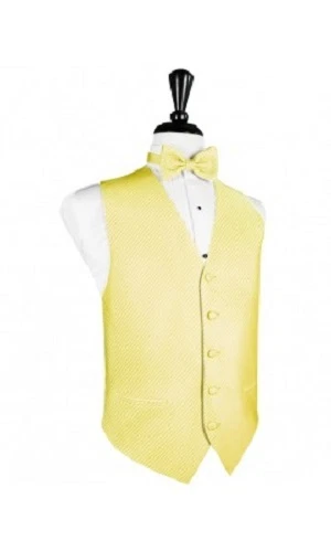 Luxury Diamond Pattern Tuxedo Vest & Bowtie - Image 1 of 1