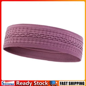 Sports Headband Breathable Workout Sweatband for Running Cycling (Bean Red) - Picture 1 of 12