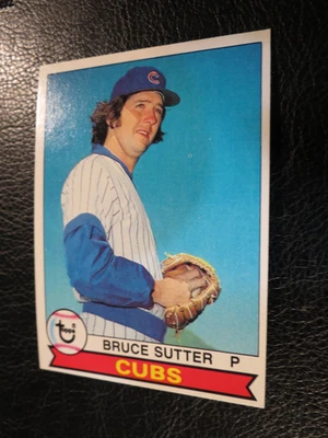 1979 TOPPS BASEBALL SET #457 Bruce Sutter, Chicago Cubs, EXMT - Image 1 of 4