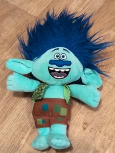 DreamWorks Trolls Branch Action weiches Plüschtier blau grün Kinder Kids 14 Zoll - Bild 1 von 4