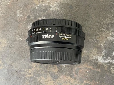 Metabones Speed Booster Ultra Nikon N/F to Sony E-Mount Adapter - Image 1 of 4