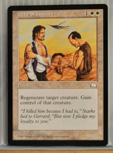Mtg DEBT OF LOYALTY NM WEATHERLIGHT Reserve List -Argo- - Picture 1 of 2