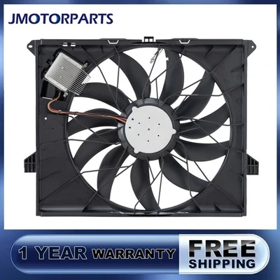 Radiator Cooling Fan Shroud Assembly For Mercedes-Benz GL320 GL450 ML350 ML500 - Image 1 of 4