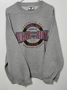 Vintage 2000 Sugar Bowl Virginia Tech Hokies Crewneck Sweatshirt Mens Size XXL - Picture 1 of 13