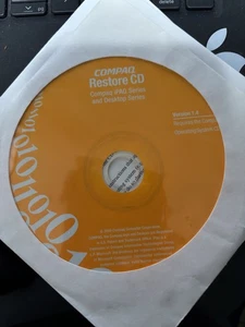 Compaq Restore CD for Deskpro, iPaq & Workstation Series Version 1.4 2000 NEW - Picture 1 of 1