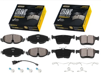 Pastillas de freno delanteras y traseras de cerámica para Audi A3 Quattro TT Quattro 2015-2018 Foto 1 de 4