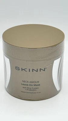 Skinn Cosmetics Neck Amour Leave-On Neck Mask Rice Protein Probiotics  8 Oz - Image 1 of 2