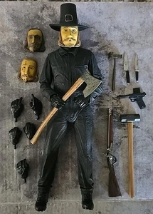 2023 NECA Reel Toys Acción de Gracias Ultimate John Carver Figura de Acción Horror Fresca - Imagen 1 de 4