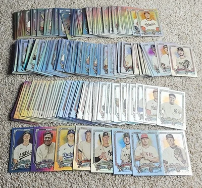 2025 ALLEN GINTER (307) FOIL BASE CARDS SP SHOHEI OHTANI BABE RUTH MICKEY MANTLE Foto 1 de 3