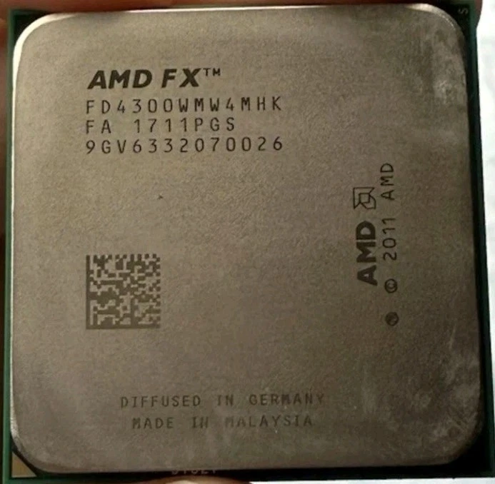 AMD FX-4300 | 3.8 GHz Quad-Core AM3+ Processor CPU | FD4300WMW4MHK - Image 1 of 1