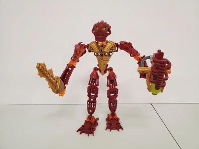 Lego 8727 Bionicle Toa Inika Toa Jaller Figura Completa con 1 Bola Zamor Funciona Foto 1 de 4