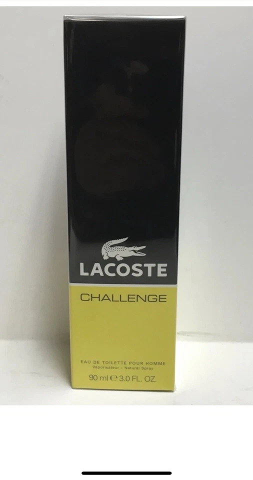 Lacoste Challenge Eau de Toilette Pour Homme 3,0 OZ descontinuado NUEVO SELLADO Foto 1 de 1