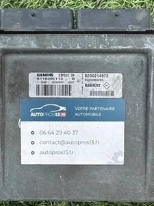 SIRIUS34 CALCULATEUR A DECODER RENAULT CLI0 S118301113B 8200214973 8200080285 - Foto 1 di 4