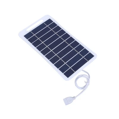 Tragbares Solarpanel 2W 5V mit USB - Stabilisator, Akku Outdoor 8610 - Bild 1 von 4