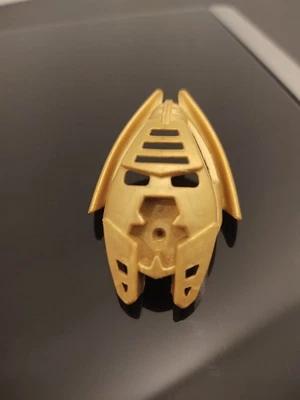 LEGO Bionicle Kanohi Kraahkan Mask - Pearl Gold - Super Rare 44815b See Pictures - Image 1 of 4