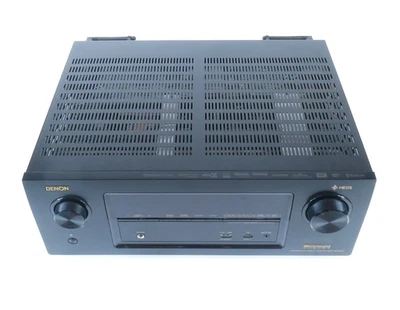 Denon  AVR-X3400H A/V  Receiver 4k HDMI Bluethooth Atmos Internet wifi OSD Tuner - Bild 1 von 4
