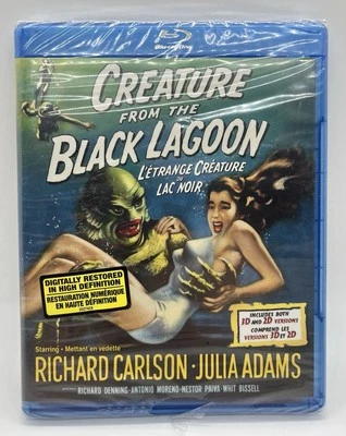 Creature From The Black Lagoon Blu-ray BRAND NEW SEALED Universal Monsters - Image 1 of 4